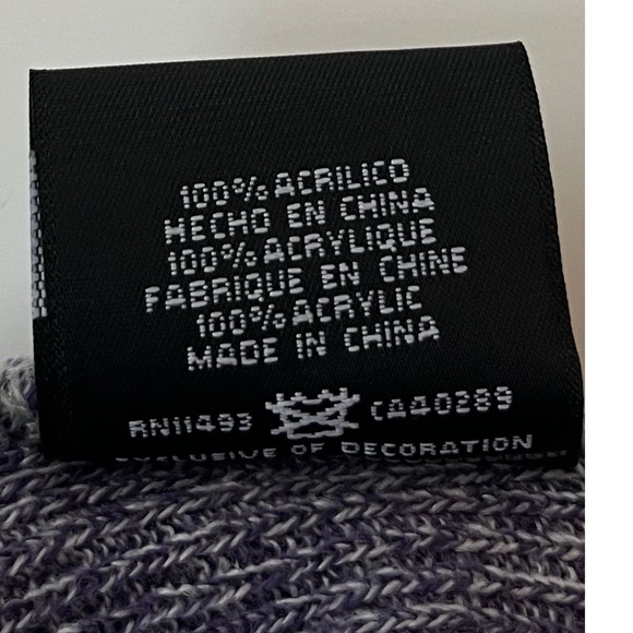 New Era LSU Purple Gold and White Beanie Hat Unisex One Size - Picture 4 of 4